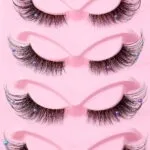 5 Pairs Foxy Winged 3D Strip Lashes – Dramatic Clear Band Cat Eye Eyelash Extensions for a Bold, Voluminous Look - Image 3