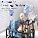 Punch-Free Kitchen Classification Drain Rack Chopstick Rack Sponge Storage Rack Kitchen Countertop Storage Rack - Image 3