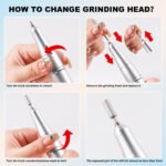 Professional 45000RPM Portable Electric Nail Drill Kit for Acrylic & Gel Nails (2026) - Image 3