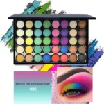 Professional Pigment Mastery System: 40-Color Eyeshadow Palette & Artist Tool Suite - Image 3