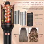 UKLISS Auto Hair Curling Wand – Professional Ceramic Rotating Curler for All Hair Types - Image 3