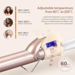 Best Professional Ceramic Hair Curler 2026 | CkeyiN Adjustable Electric Curling Iron for Flawless Salon Curls - Image 4