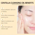 Best Centella Cleansing Oil 2026 | Gentle Pore-Shrinking Makeup Remover for Glowing Skin - Image 3