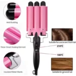 Professional Triple Barrel Hair Waver - Image 3