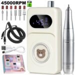 Professional 45000RPM Portable Electric Nail Drill Kit for Acrylic & Gel Nails (2026) - Image 4