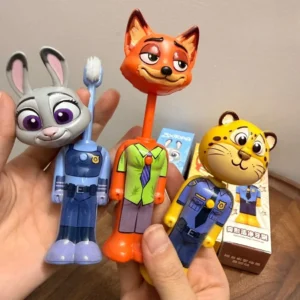 disney-zootopia-toothbrush-nick-judy-set Exclusive Disney Zootopia Toothbrush set featuring Nick and Judy characters, soft bristle children's toothbrush by MarketPickGo.