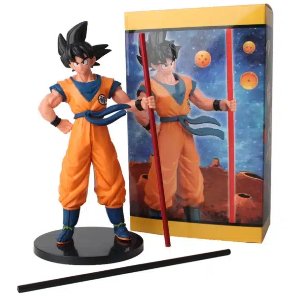 dragon-ball-son-goku-super-saiyan-figure-22cm High-detail 22cm Dragon Ball Son Goku Figure in Super Saiyan form, a premium DBZ collectible action figure by MarketPickGo.