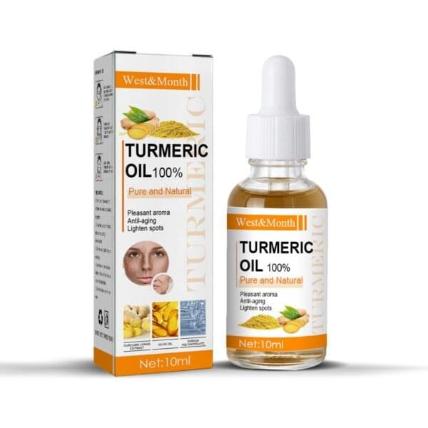 Best turmeric face oil for anti-aging, lifting, and brightening the skin.