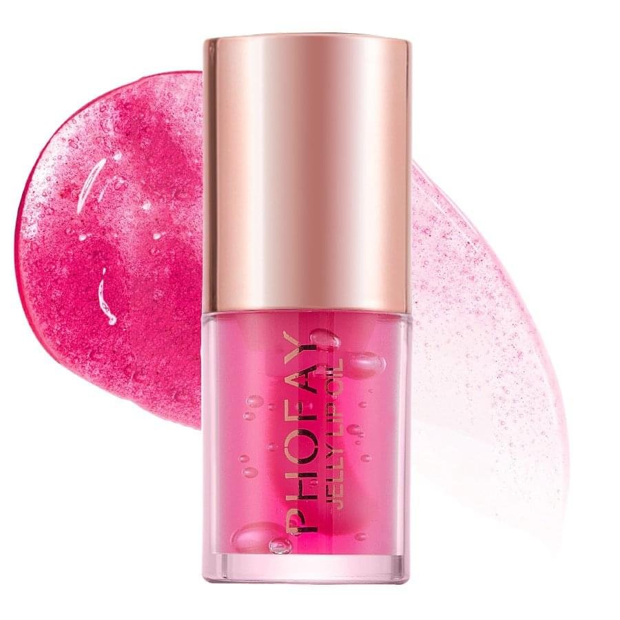 Luminous Jelly Lip Oil 4.8ml showing a high-shine, non-sticky glass lip finish for ultra-moisturizing lip care.