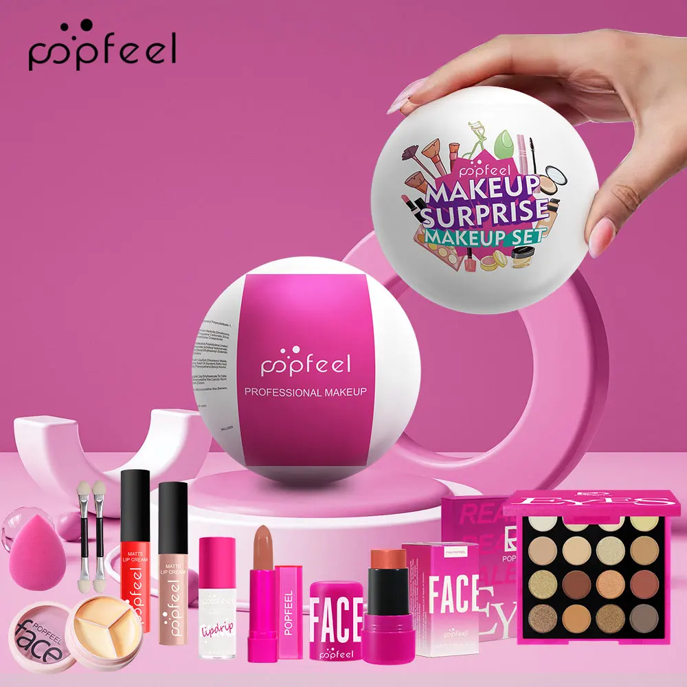 Best POPFEEL Surprise Makeup Ball Gift Set 2026 | Ultimate Festive Cosmetic Bundle for Birthday Surprises - Image 1