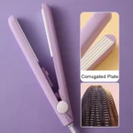Professional mini hair crimper for volume with ceramic corrugated plates.