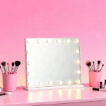 Best LED vanity mirror with 15 bulbs 2026 professional makeup mirror with multi-color lighting