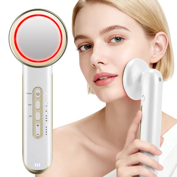 Elite EMS rechargeable beauty device for ultrasonic skin tightening and lifting.