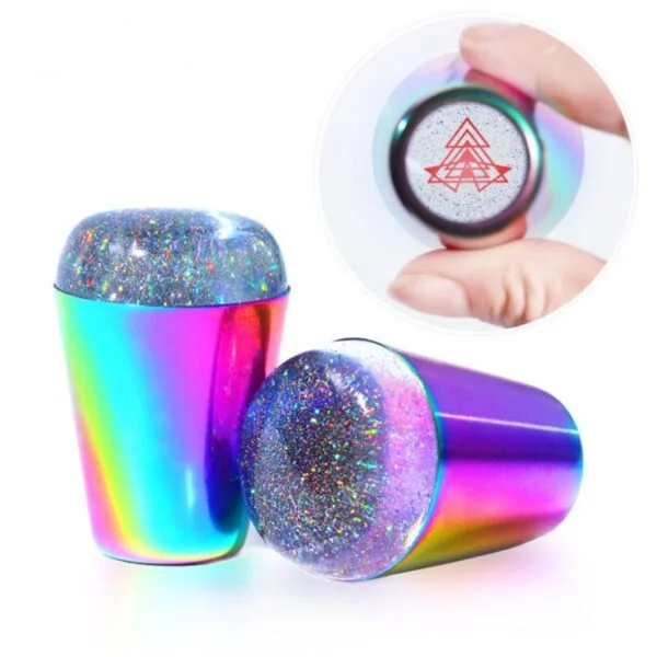 Elite silicone nail art printing stamper for flawless nail design transfers.